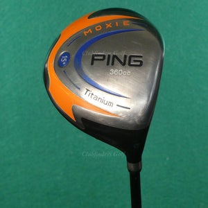 JUNIOR Ping Moxie 360cc Titanium 15 Driver Factory Graphite Junior