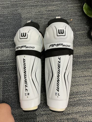 Senior Winnwell AMP 500 15" Shin Pads (New)