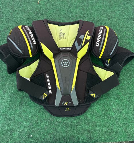 Medium Senior Warrior ALPHA LX 30 Shoulder Pads (Used)