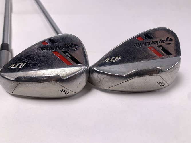 TaylorMade ATV Wedge Set 56* 60* KBS Wedge Steel Mens RH