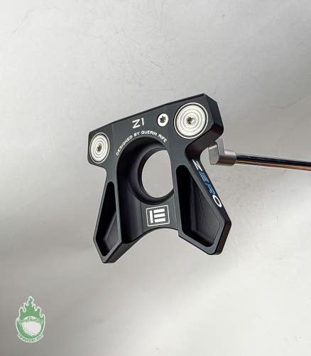 Used Right Handed EVNROLL Z1 Black Zero 33" Milled Putter Steel Golf Club