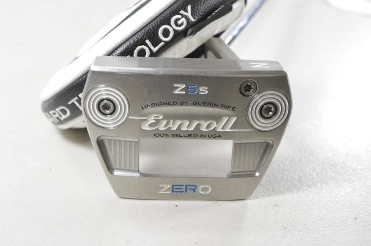 Evnroll ZERO Z5 Satin 38" Putter Right Steel with Cover # 210970