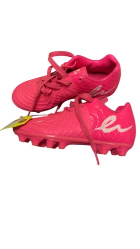 Eletto Pink/White Soccer Cleats - Size 1