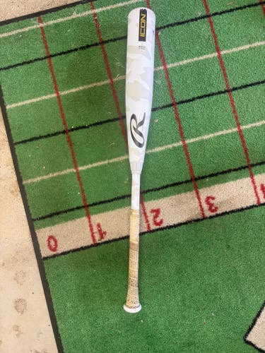 2025 Rawlings Icon Composite USSSA Certified Bat (-10) 19 oz 29" (Used)