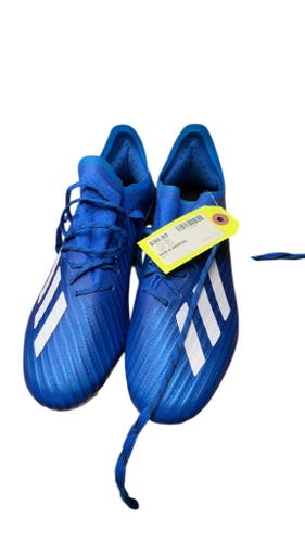 Adidas X 19.1 Soccer Cleats - Blue - Size 8