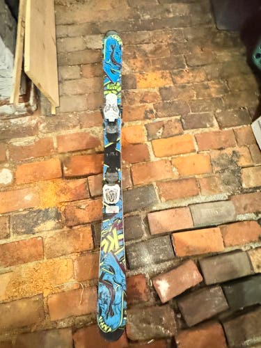 K2 Juvy 129 cm All Mountain Skis With Bindings (Used)