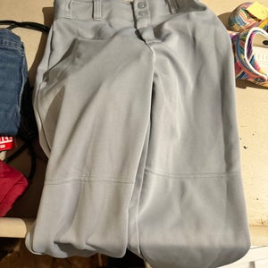 Gray Unisex Adult Small Majestic Baseball Pants (Used)