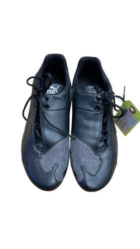 Puma Court Shoes - Black - Size 4