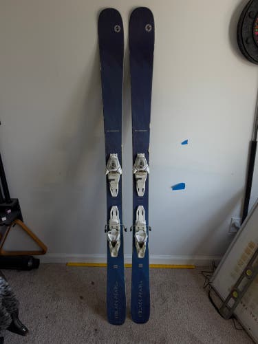Women's Blizzard Black Pearl 88 166 cm All Mountain Skis With Bindings Max Din 10 (Used)
