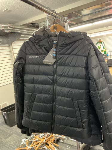 Black Adult Unisex XXL Bauer Jacket (New)