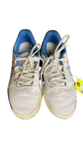 Asics Gel-Challenger Court Shoes White/Blue Size 6.5