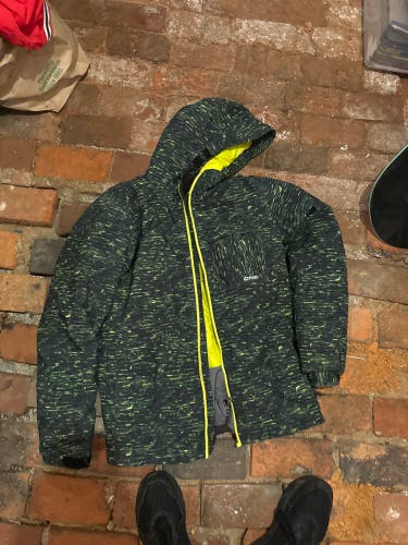 Green Unisex O’neill youth Medium Jacket (Used)