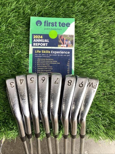 Maxfli Revolution Iron Set 3-PW With S300 Stiff Steel Shafts