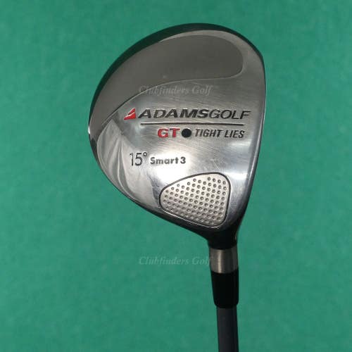 Adams GT Tight Lies Fairway 15 Smart 3 Wood Factory Grafalloy Graphite Stiff
