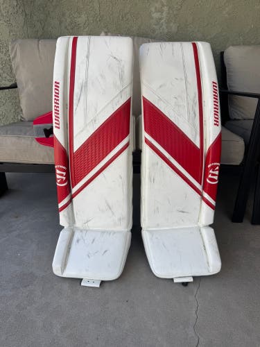 36" Warrior Ritual G6 E+ Goalie Leg Pads (Used)
