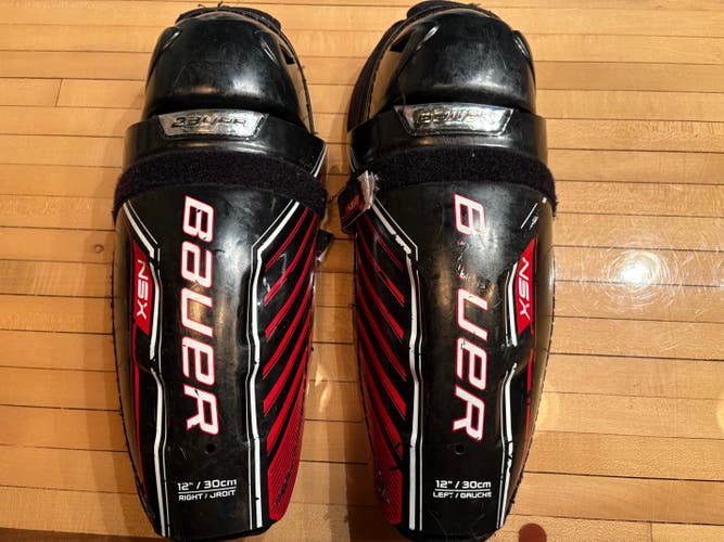 Youth Bauer NSX 12" Shin Pads (Used)