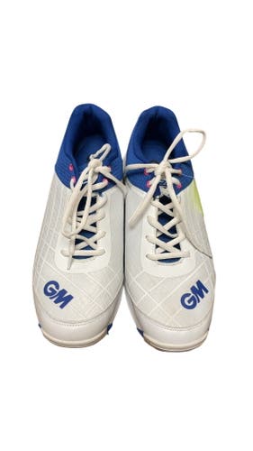 GM Cricket Shoes Size 14 White/Blue