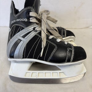 Junior Size 1 SHER-WOOD 5500 Ice Hockey Skates