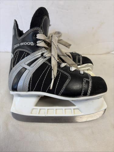 Junior Size 1 SHER-WOOD 5500 Ice Hockey Skates
