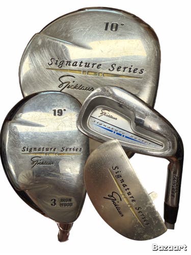 Jack Nicklaus Signature Series Set mens clubs (DR , 3Hy/Wood, 5i and putter)