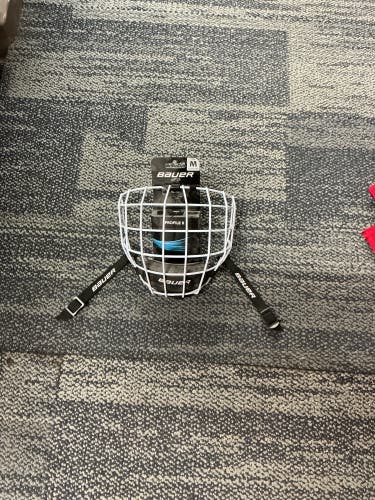 Medium Bauer Profile II Facemask Full Cage (New)