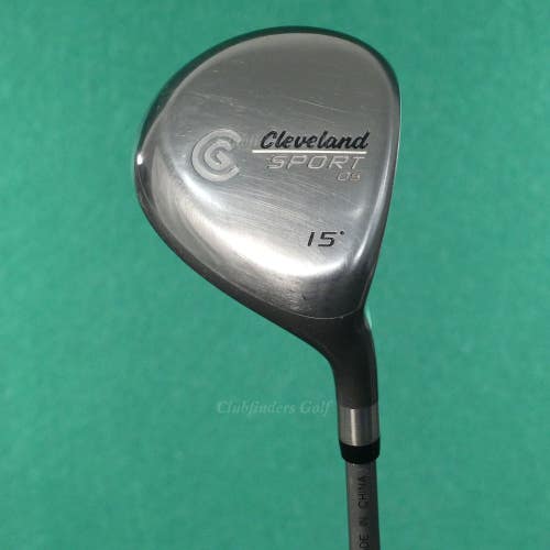 Cleveland Sport OS Fairway 15 3 Wood Factory Sport Series Graphite Regular