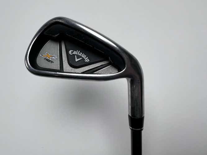 Callaway X2 Hot Single 7 Iron 55g Senior Graphite Mens RH Midsize Grip