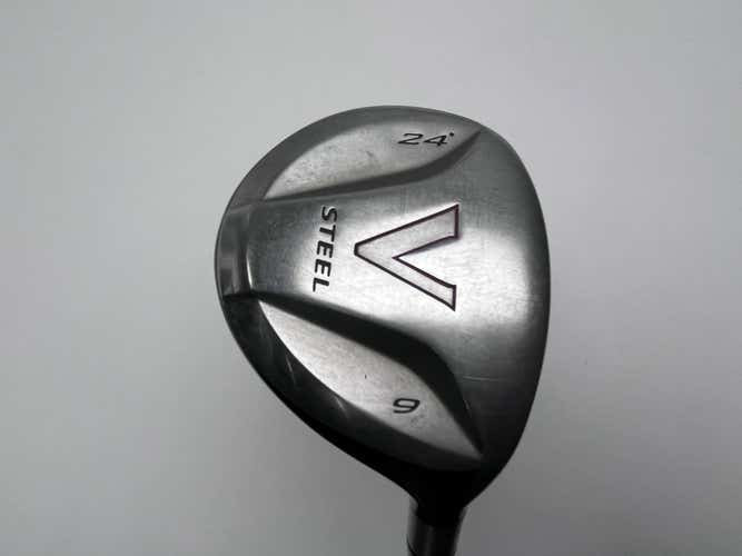 TaylorMade V Steel 9 Fairway Wood 24* Regular Steel Mens RH