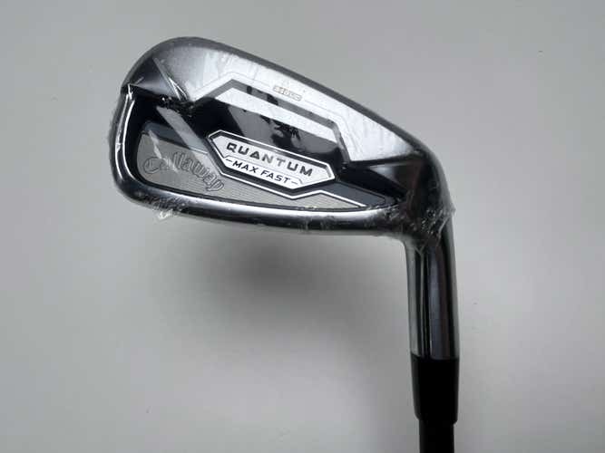 Callaway Quantum Max Fast Single 7 Iron Vanquish 4 R2 Senior Graphite RH NEW
