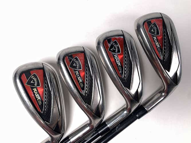 Callaway Razr HL Iron Set 8-PW+GW 60g Senior Graphite Mens RH