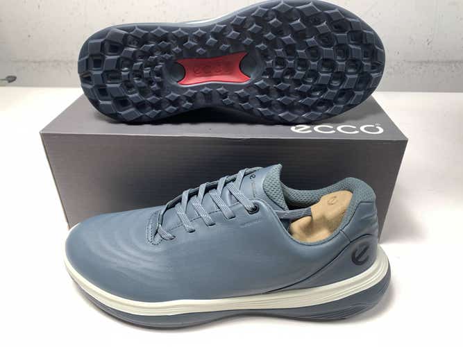 ECCO M LT1 Waterproof Golf Shoes Navy Blue Men's SZ 9-9.5 (EU 43) NIB