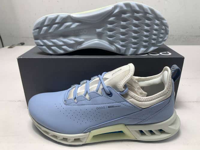 ECCO W Biom C4 Golf Shoes Blue Women's SZ 7-7.5 (EU 38) NIB