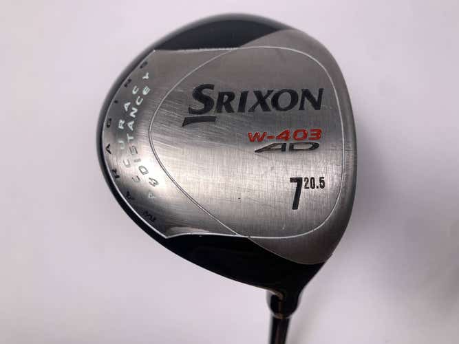 Srixon W-403 ad 7 Fairway Wood 20.5* SV-3000 59g Regular Graphite Mens RH