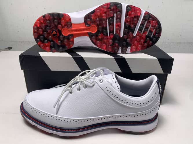 Adidas MC80 Waterproof Golf Shoes White Men's SZ 11 NIB