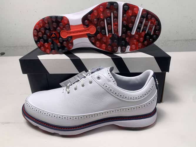Adidas MC80 Waterproof Golf Shoes White Men's SZ 11.5 NIB