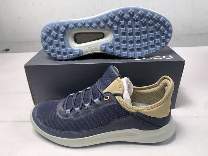 ECCO M Golf Core Golf Shoes Navy Blue Men's SZ 9-9.5 (EU 43) NIB