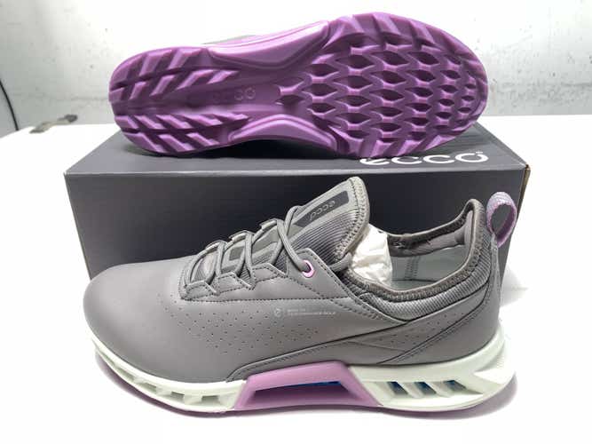 ECCO W Biom C4 Golf Shoes Gray Women's SZ 9-9.5 (EU 40)