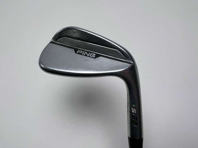 Ping s159 Chrome Wedge 46* 12 Bounce S-Grind Green Dot 6.5 X-Stiff Steel Mens RH