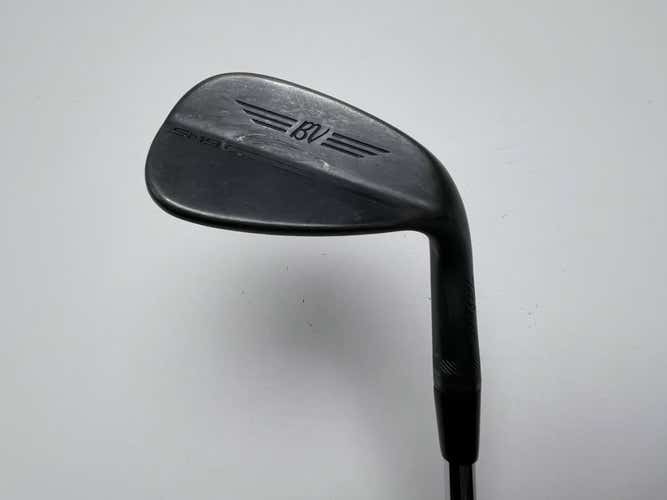 Titleist Vokey SM9 Jet Black Wedge 46* 10 Bounce F-Grind Wedge Steel Mens RH
