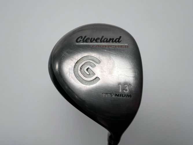 Cleveland Launcher 3 Fairway Wood 13* Launcher Gold 65g Stiff Graphite Mens RH