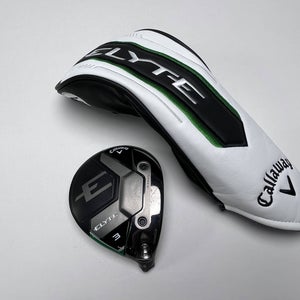 Callaway Elyte 3 Fairway Wood 15* HEAD ONLY Mens RH HC