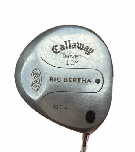 Callaway Big Bertha Right Handed Driver Regular Flex 10 Loft Steel Shaft