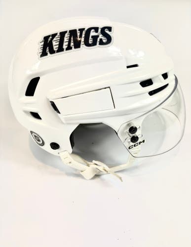 LA Kings Medium CCM Super Tacks X Helmet Pro Stock (Used)