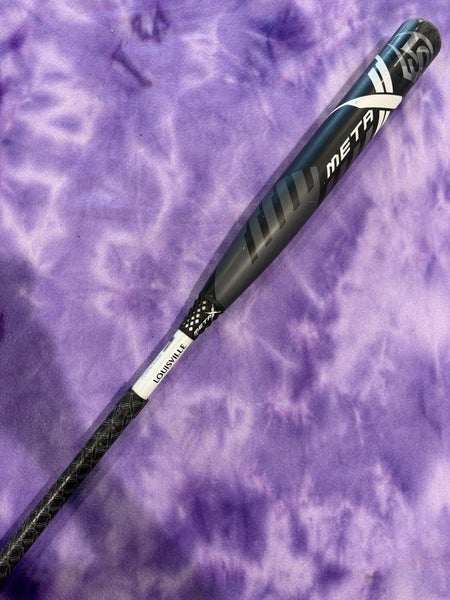 Black 2022 Louisville Slugger Meta Composite Bat (-11) Composite 21 oz 32" (Used)
