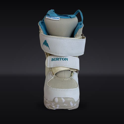 NEW 2020 Burton Mini Grom Snowboard Boots - White/Blue - Kids' Size 8C