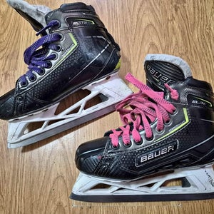 Bauer Elite Goalie Skates - Junior Size 3 (D)