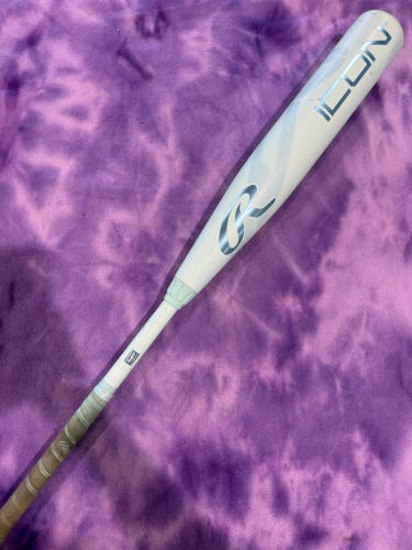 2026 Rawlings Icon Composite Bat USSSA Certified (-5) Composite 27 oz 32" (Used)