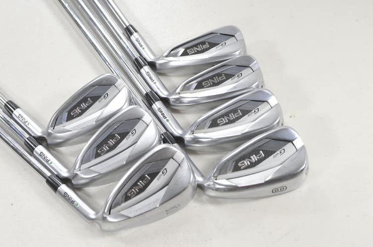 Ping G425 5-W,UW Iron Set +1" Regular Flex Green Dot Right AWT 2.0 Steel #222248