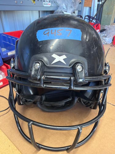 USED XENITH X2E+ YOUTH FOOTBALL HELMET - MEDIUM - BLACK