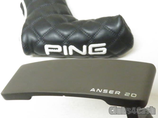 PING PLD Milled Anser 2D Gunmetal Putter Graphite Composite 34" +Cover  MINTy